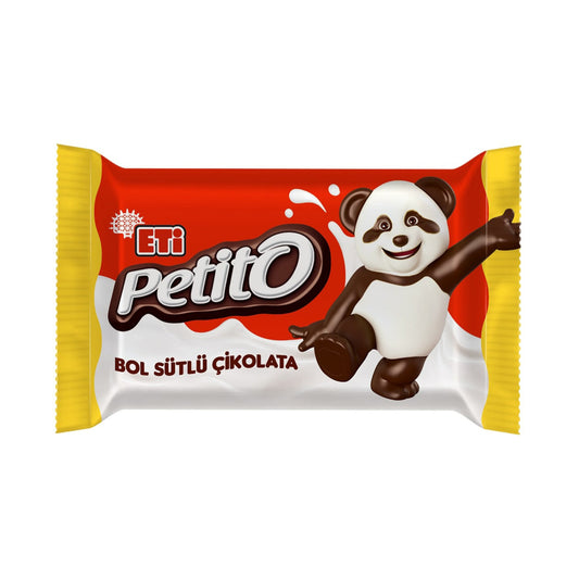 ETI Petito Milk Chocolate  8gr 6mcs/1cs/48Pc 288pcs