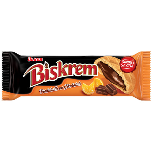 ULKER A1 Biskrem Orange Biscuit 90g  1cs/18pcs