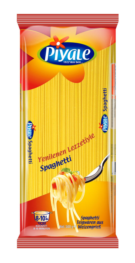 PIYALE Spagette Paste - Makarna 500g 1cs/20pcs