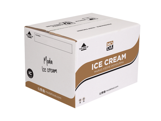 Moda Ice Cream, Maras Kesme, Single Pack, Classic, 80gr x 100pcs - 102251