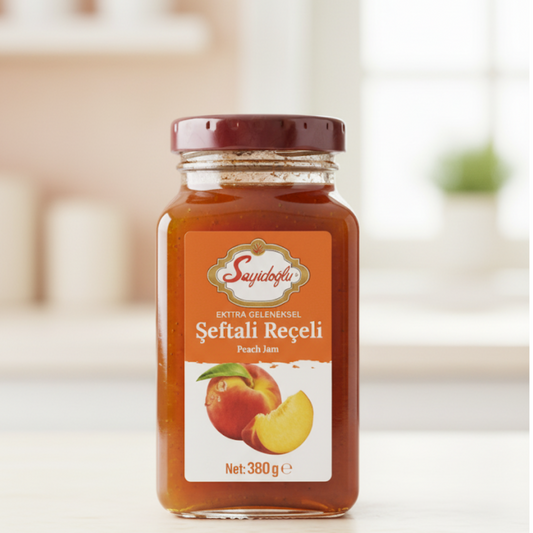 Fruibella Peach Jam 380g - Fruibella Jams & Preserves, 12pack
