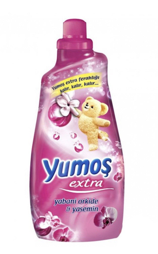 YUMOS EXTRA FABRIC SOFTENER 1440 ML ( 49 fl. oz) (Wild Orchid)*9 - HLTD77