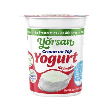 Yorsan Cream on Top Whole Milk Yogurt 2 lb x 6pack - YRSN04