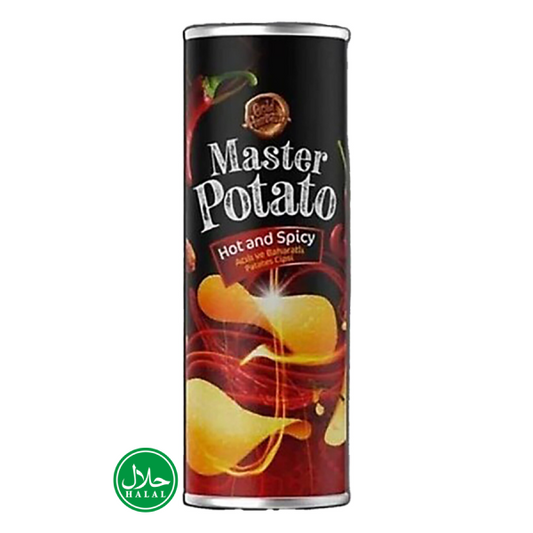 GOLD HARVEST Master Hot & Spicy Potato Chips 160g  1cs/14pcs