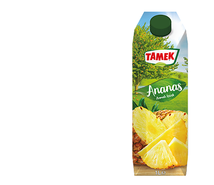 TAMEK Prizma Pineapple Drink 1 Lt Tetra 1cs/12pcs