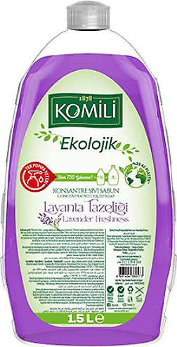 K4 KOMILI Liquid Soap Lavander Economic 1500ml 1cs/4pcs
