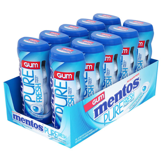 F1 MENTOS Spearmint Gum 30g 1/12pcs