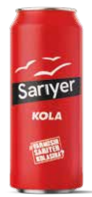SARIYER  COLA FLAVORED CARBONATED DRINK 11.15 FL OZ (330ML) X 24PCS_CAN - SAR05