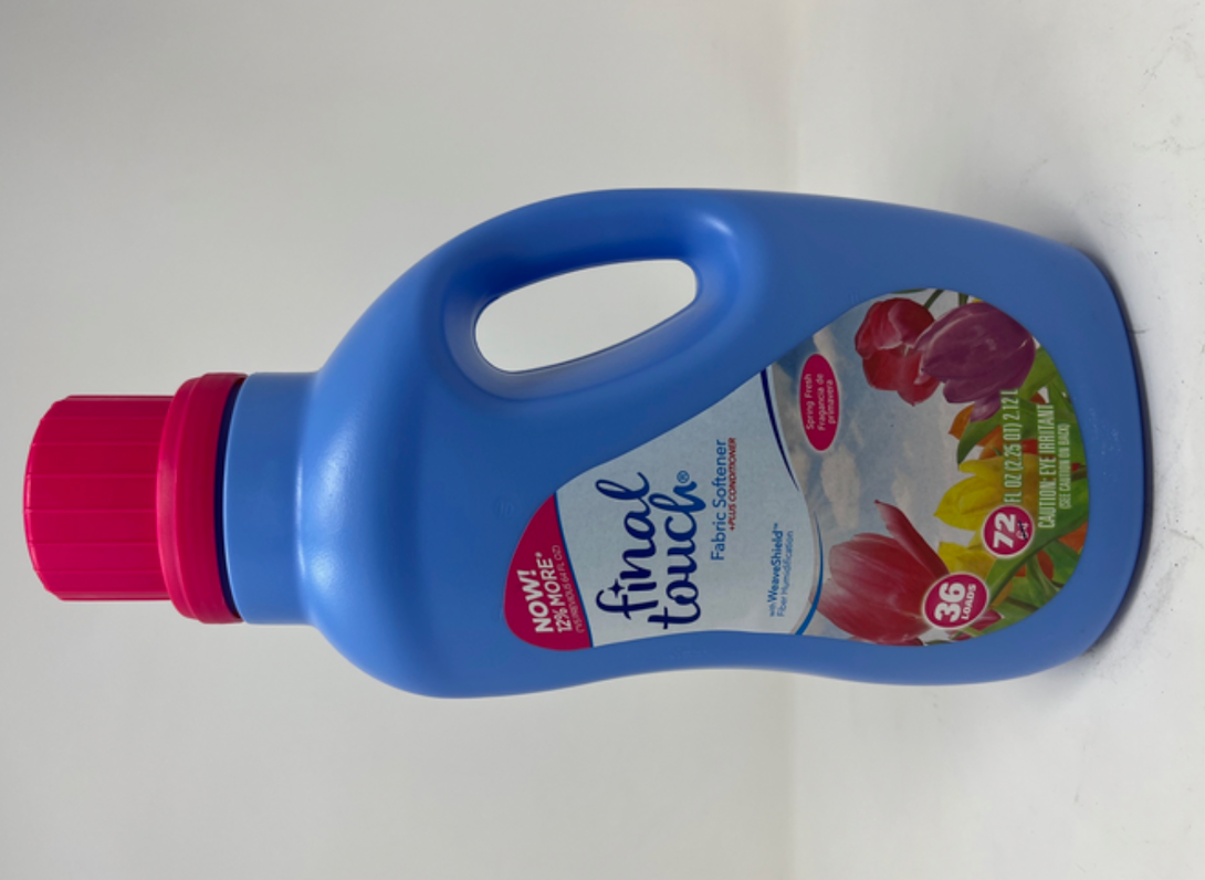 FINAL TOUCH FABRIC SOFTNER | 72 OZ x 6 | SPRING FRESH - FTF02