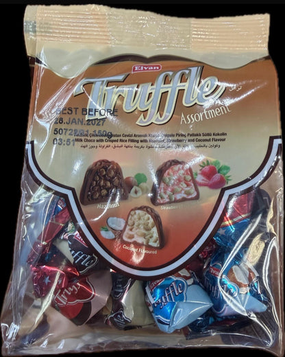 Elvan Truffle Assortment 150g X 24