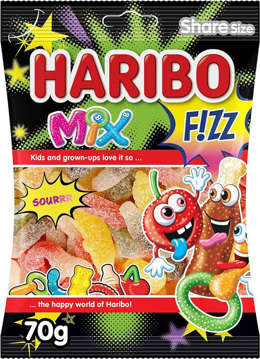 HARIBO Gummy Sour Mix 70g  1cs/24pcs