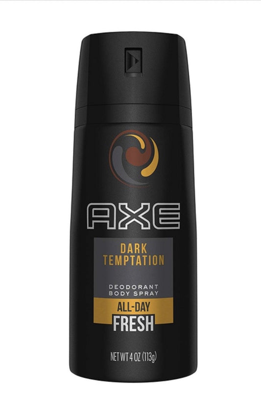 Axe Body Spray 150ml/5.3 fl.oz Dry Dark Temptation x 12 - AX31