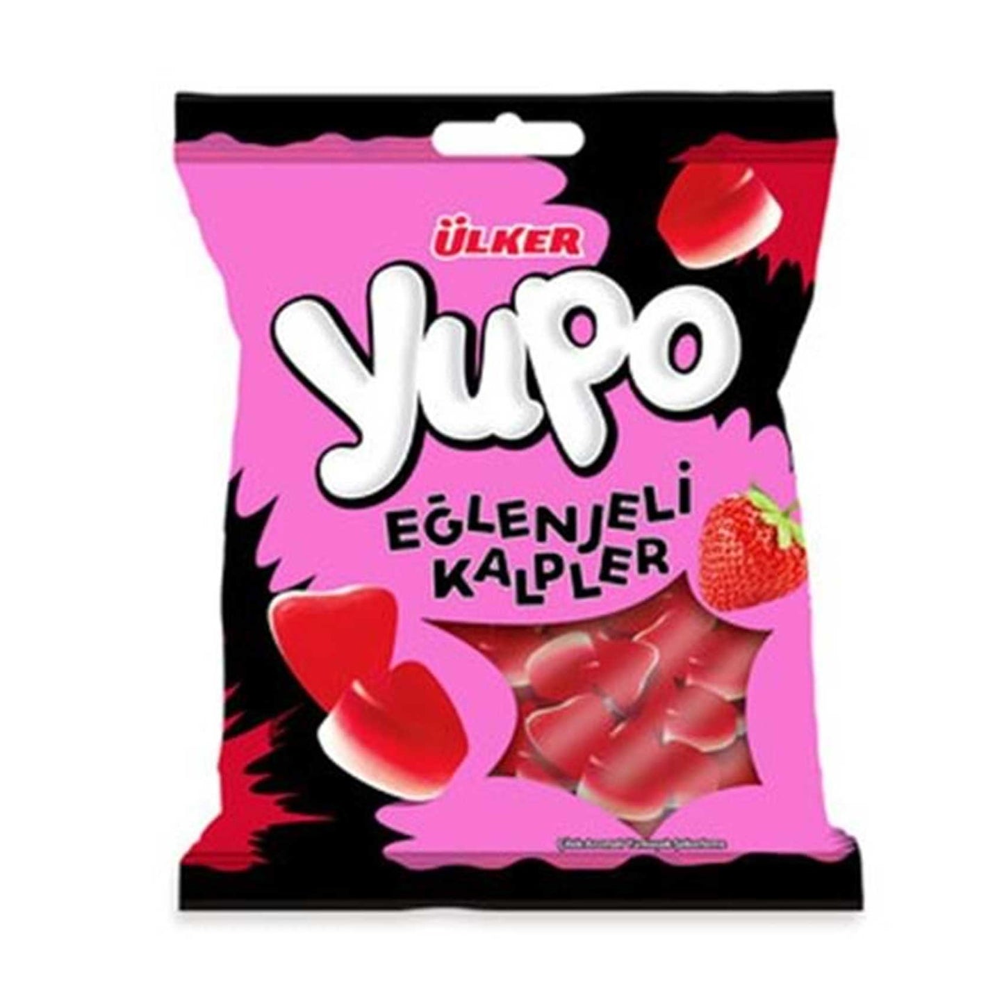 ULKER Yupo Heart Jelly 80g 1cs/24pcs