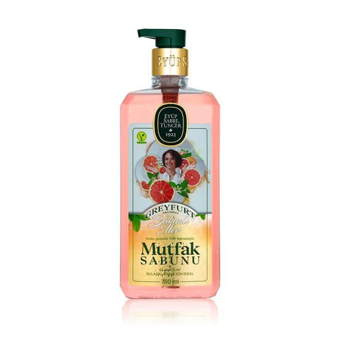 E7 Eyup Sabri Kitchen Liquid Soap Greyfurt 750ml 1cs/12pcs