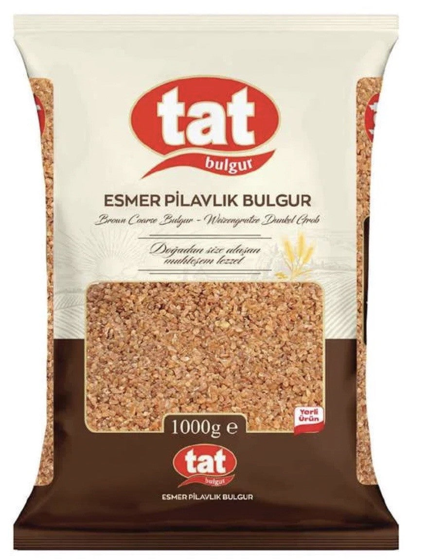 TAT BROWN COARSE BULGUR 1000 GR X 15/CS - TATB1016