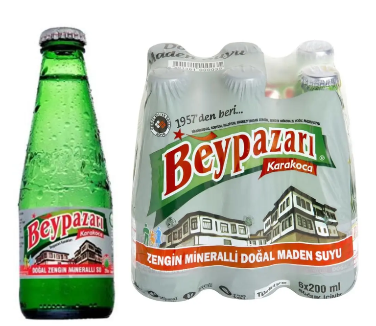 Beypazari  6.8 fl oz x 24  Mineral Water | Natural - SOD01
