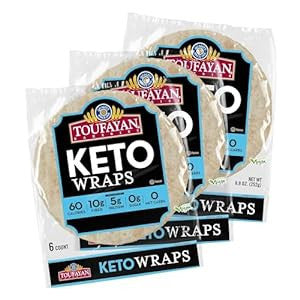 A9 Toufayan Wraps Keto 1case/12pcs