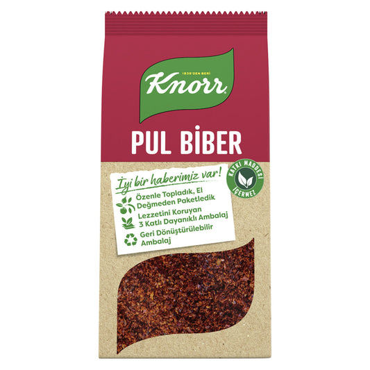 KNORR Red Pepper Flakes/Pul Biber 65g 1cs/14Pcs