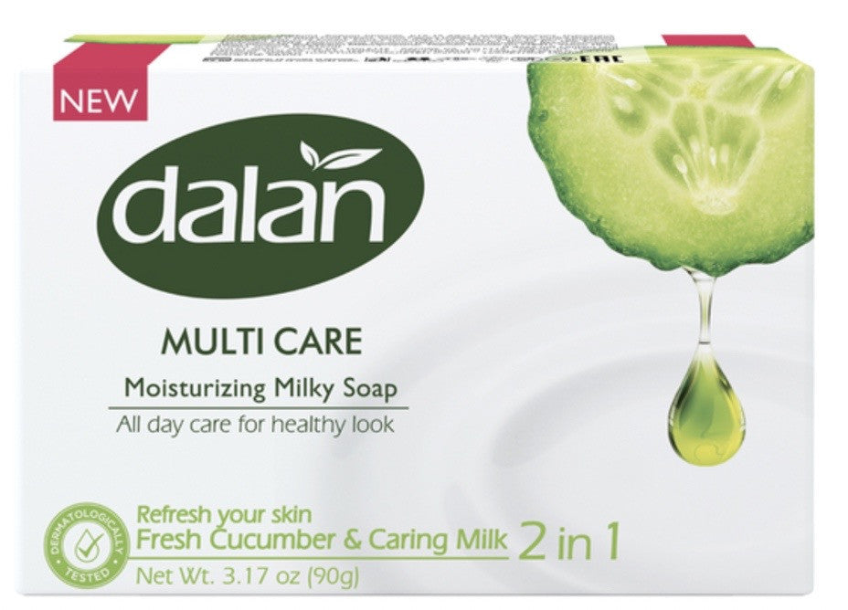 Dalan FRESH CUCUMBER Soap 3.2 oz | 3-PK 24/cs | NEW | - D7631