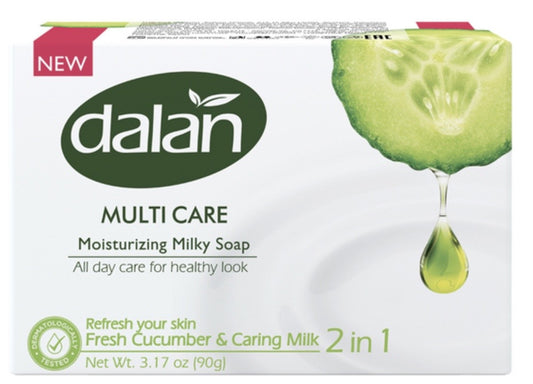 Dalan FRESH CUCUMBER Soap 3.2 oz | 3-PK 24/cs | NEW | - D7631