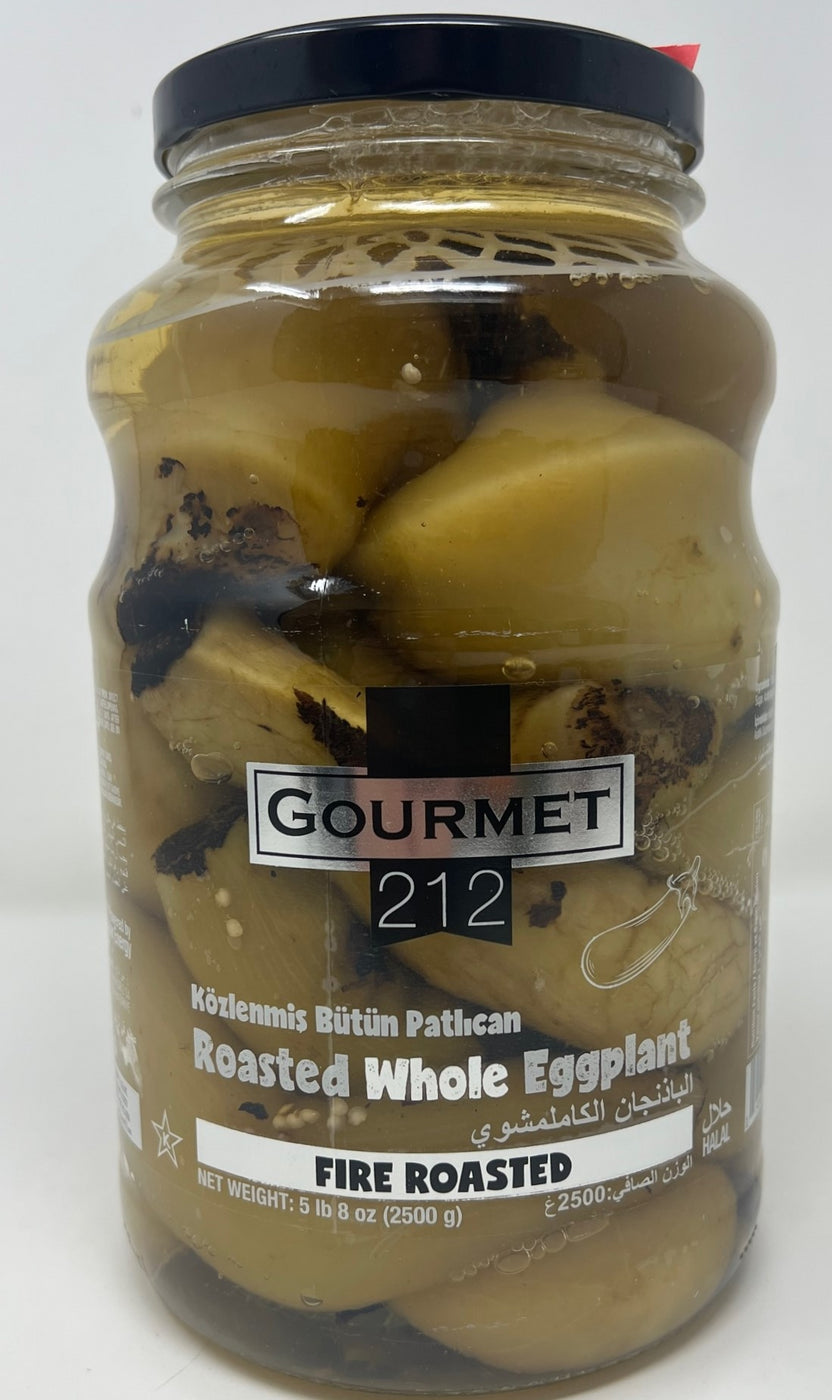 Gurme212 Roasted Whole Egg Plant 4X2650cc Jar. - GUR2034