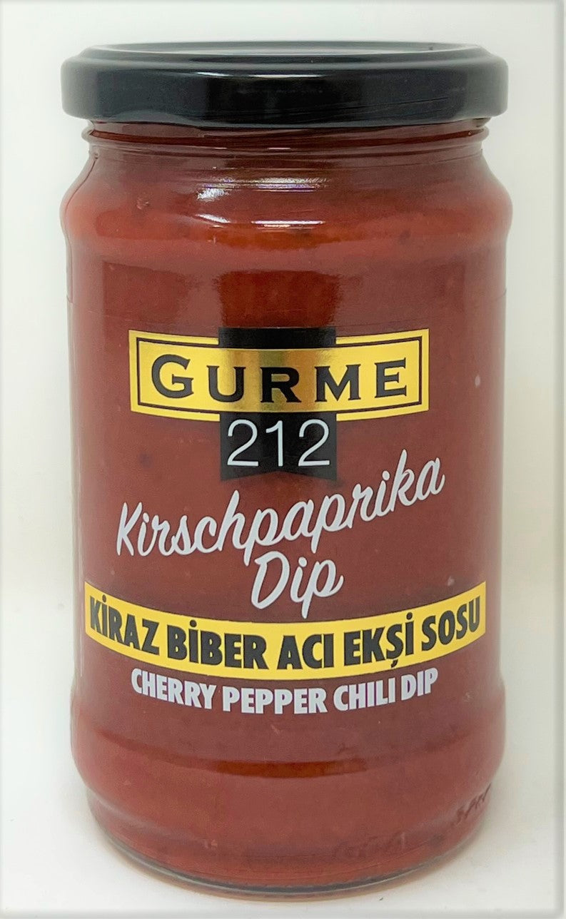 GURME212 CHERRY PEPPER DIP SAUCE 320cc JAR [bx=12ea] - GUR2067