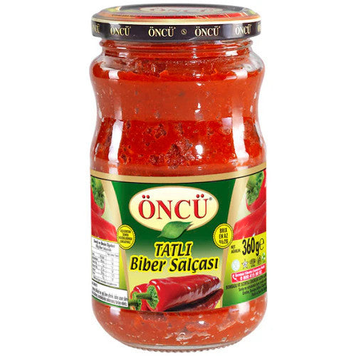 ONCU Pepper Paste Mild / Tatli Biber - 370g 1cs/12pcs