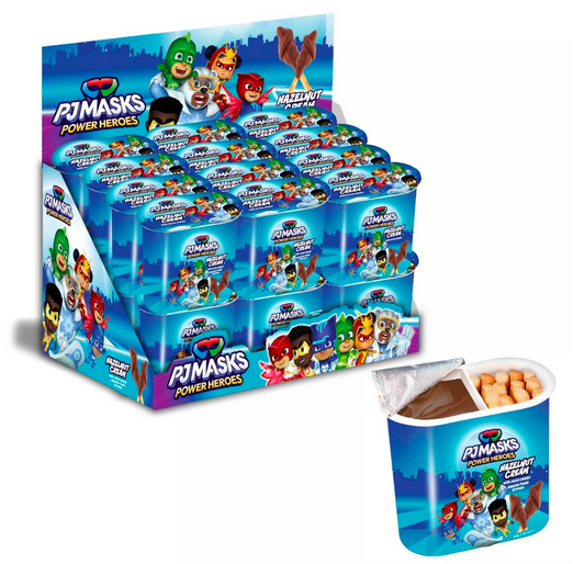 PJ Masks Hazelnut Cream Breadstick 1.76 Oz. (50g) x 24 Pcs. - HLL-004