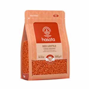 Hasata Red Lentils, (Kirmizi Mercimek) 1KG x 12ea