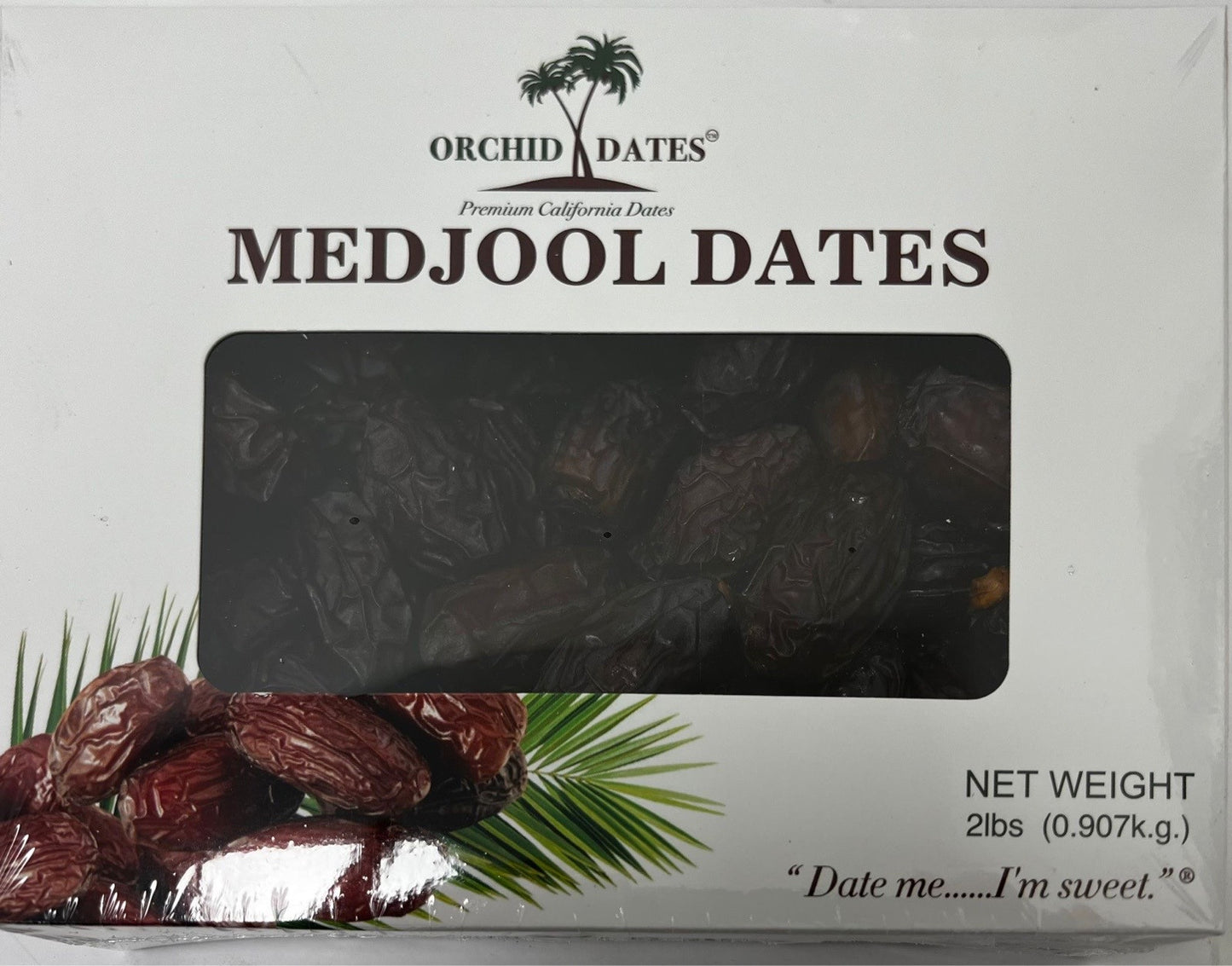 California Medjool DATES Fancy 2Lb x 12 - ORC04