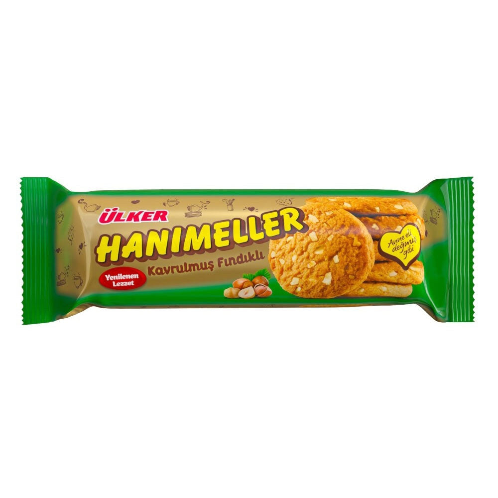 ULKER A1 Hanimeller Mini Hazelnut Cookies 82g  1cs/18pcs