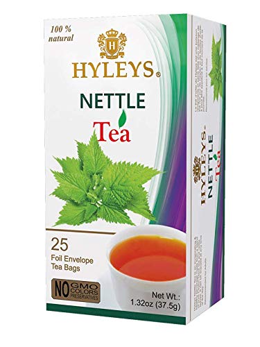 HYLEYS NETTLE TEA 1.32oz X 25pc X 12/CS - HY76