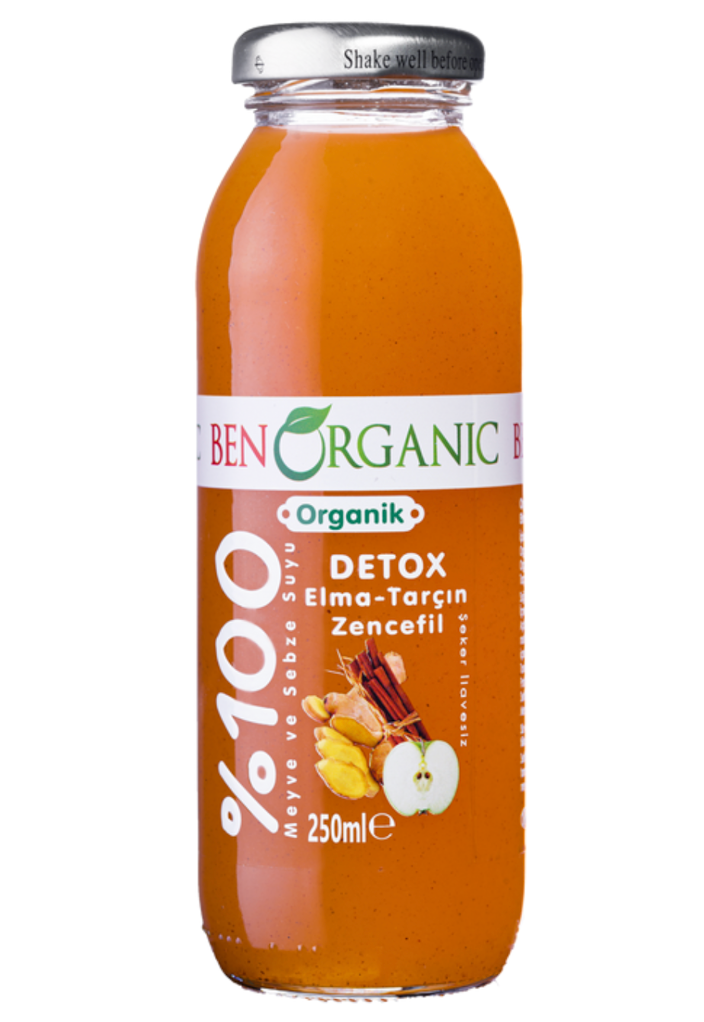 K- BEN ORGANIC APPLE GINGER CINNAMON 250 ML X 12/CS - BO203