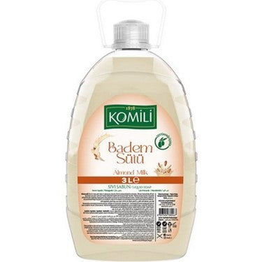 K5 KOMILI Liquid Soap Almond Milk Economic 3000ml 1cs/4pcs