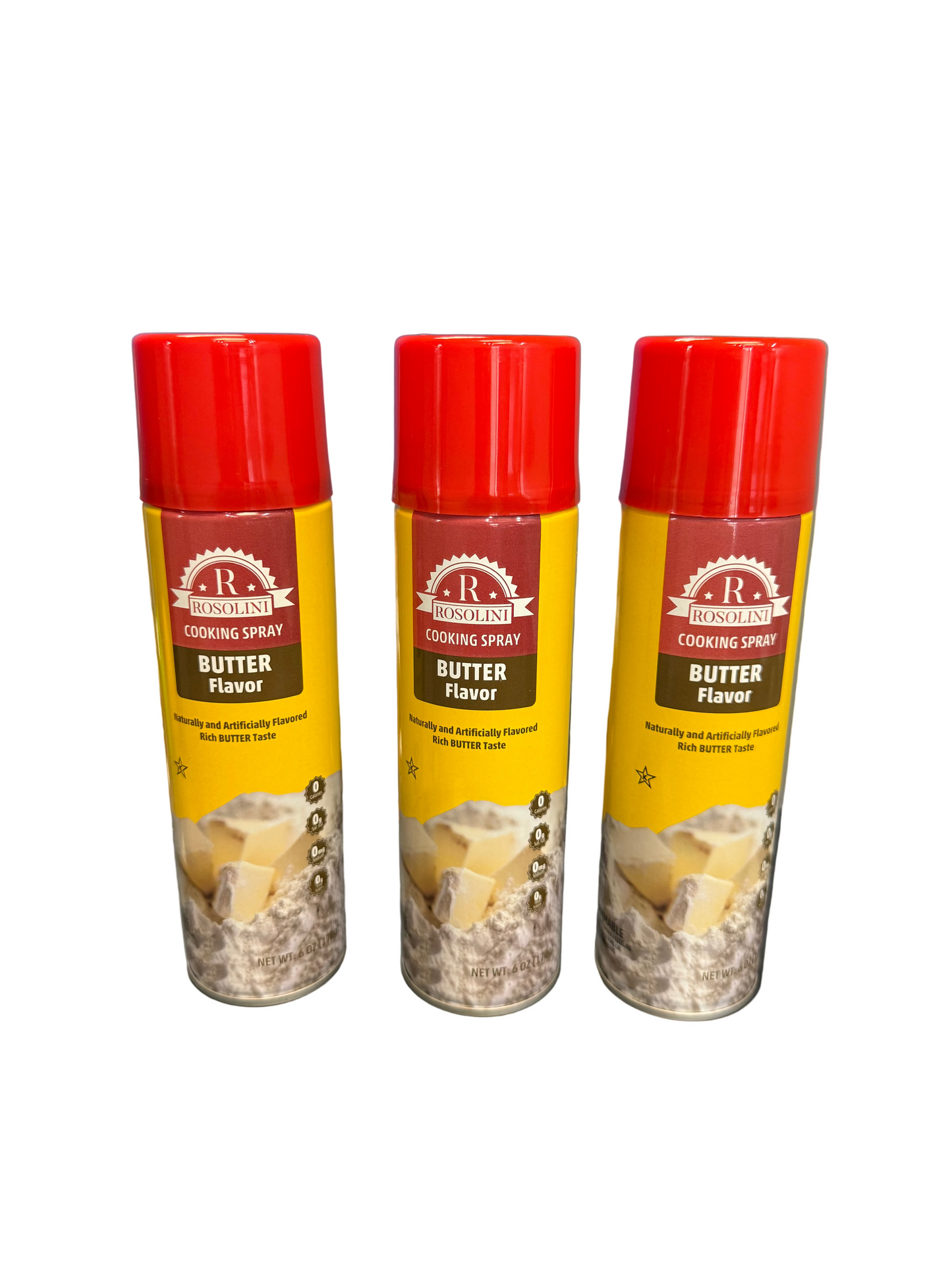 K - Rosolini Butter Flavor Cooking Spray 6oz x 12 - ROSCS62