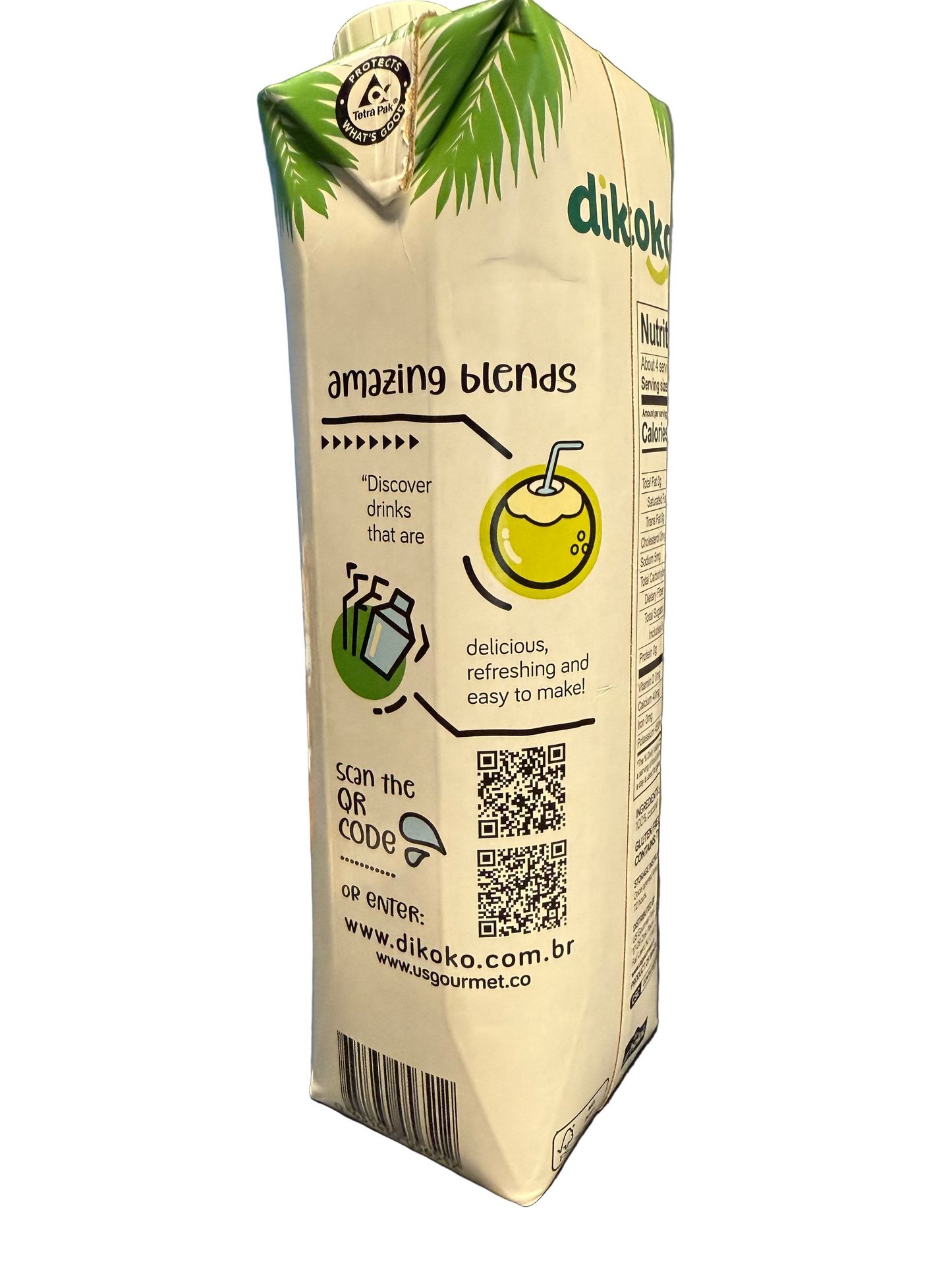 DIKOKO COCONUT WATER 33.8 fl.oz X 12/cs - DIKCW01