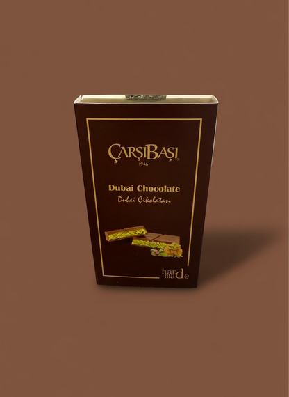 Dubai Chocolate Bar, Pistachios-Kataifi, 90gr/3.35oz - CB1001