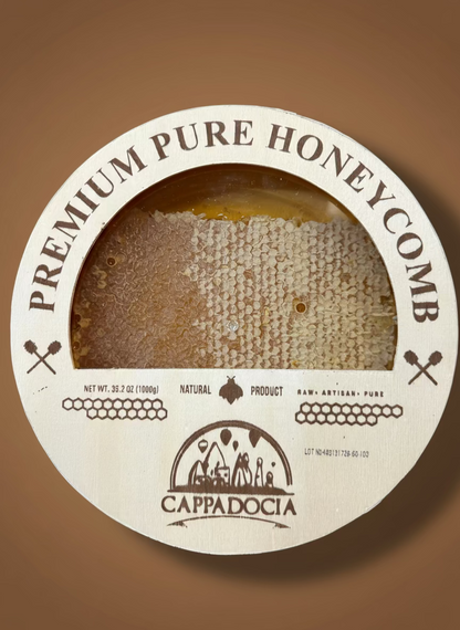 CAPPADOCIA NATURAL HONEYCOMB in WOODEN PACKAGE 1000 GR X 6pcs - CAP04