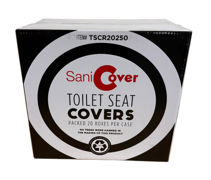 Toilet Seat Covers - Packed - 20/250's