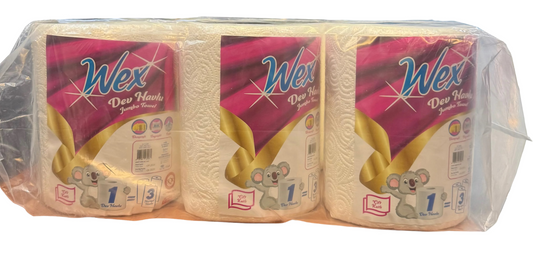Wex Jumbo Towel 2 Ply 220 Sheets* 6 rolls