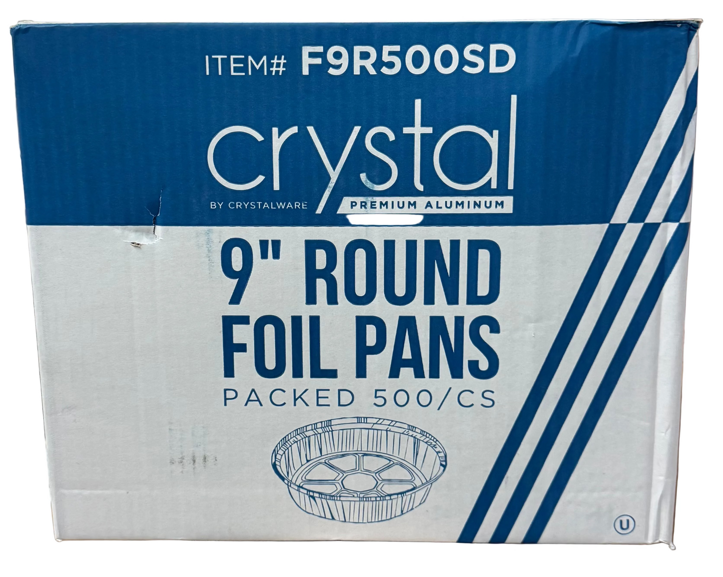 9" Round Foil - Packed 500/case