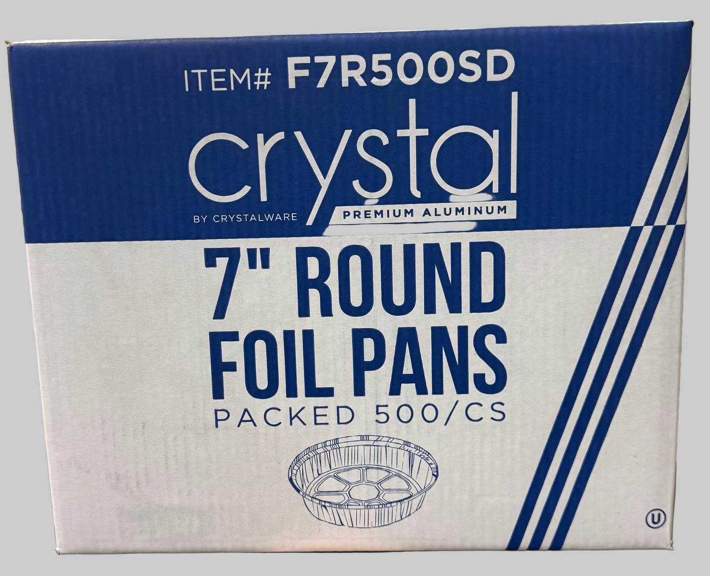 7" Round Foil - Packed 500/case