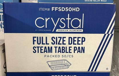 Aluminum Foil Full Size Deep 20" x 13"  - 50pcs/case