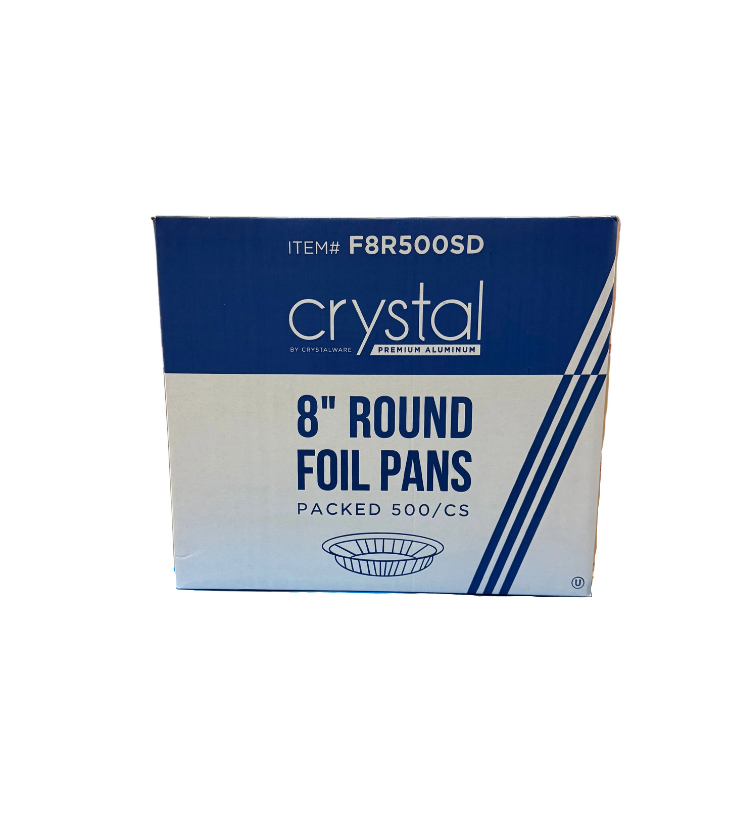 8" Round Foil - Packed 500/case