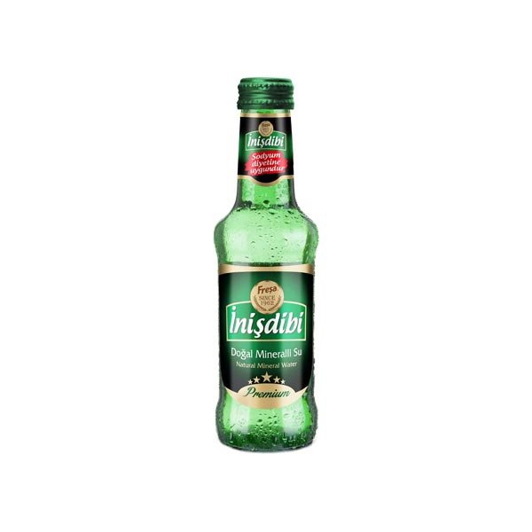 Inisdibi Maden Suyu, Sparkling Water, 200ml x 24 - IN01