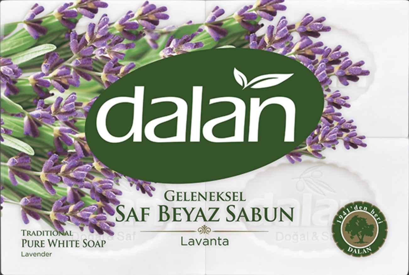 Dalan Bath Soap Lavender || [(200 g) x4] 10/cs | 4-PACK - DN26051