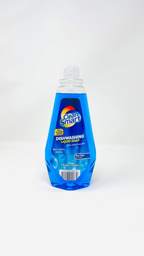 CLEAN SMART DISHWASHING LIQUID || OXY CLEAN| | 24 fl.oz/12 - CSDW202