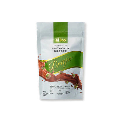 Y2 Alko Milk Chocolate Pistachio Dragee 130g 1cs/20pcs