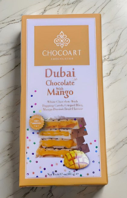 ChocoArt Dubai Mango&Passion Fruit Chocolate 6.5oz x 20 pcs