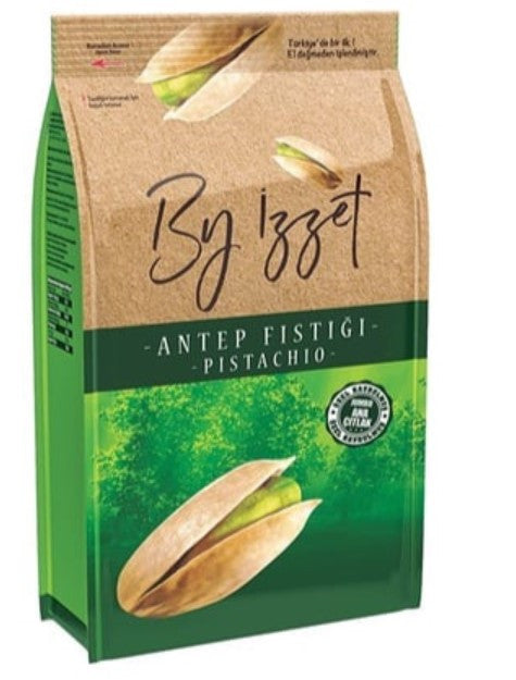 BY IZZET ANTEP PISTACHIO ROASTED AND SALTED 2.5KG * 4pcs  ( 5.5 lbs x 4)  Total 22lbs - APS229